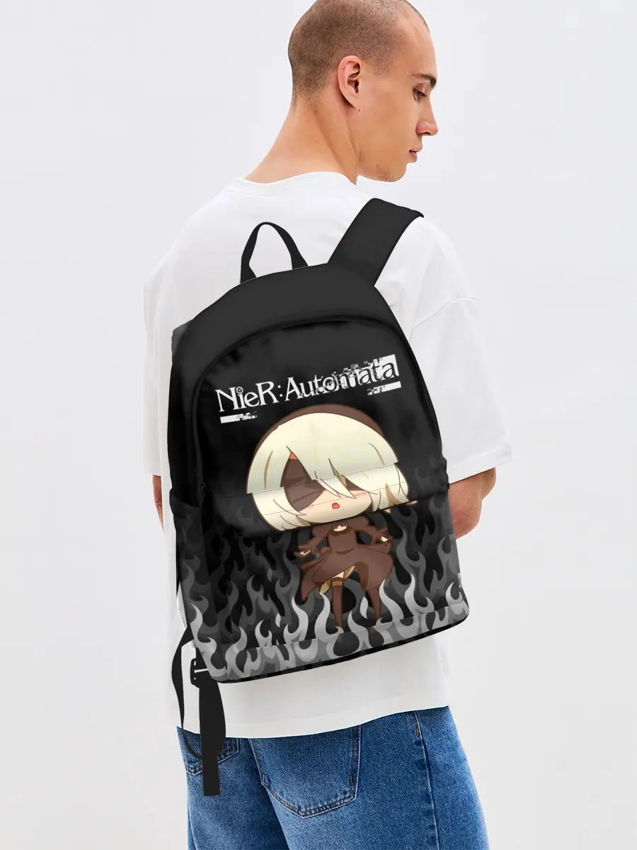 Рюкзак джинсовый / NIER AUTOMATA