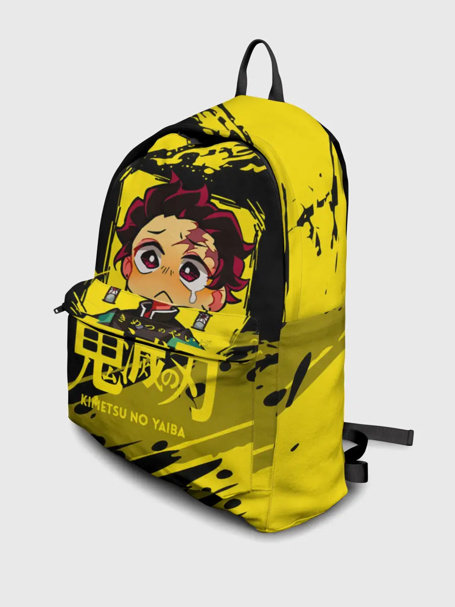 Рюкзак джинсовый / Танджиро Камадо Kimetsu no Yaiba