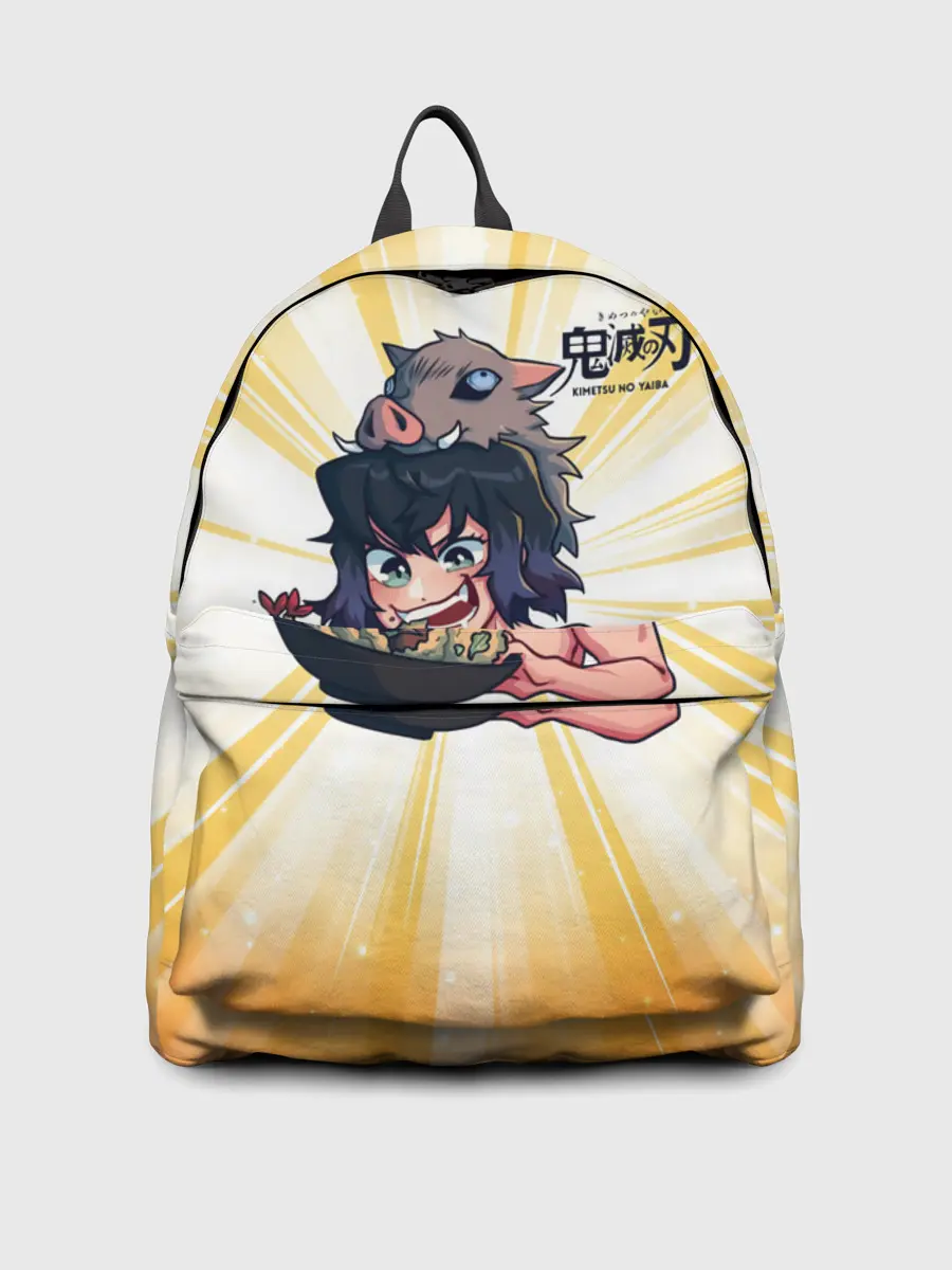 Рюкзак джинсовый / Иноске Хашибира Kimetsu no Yaiba