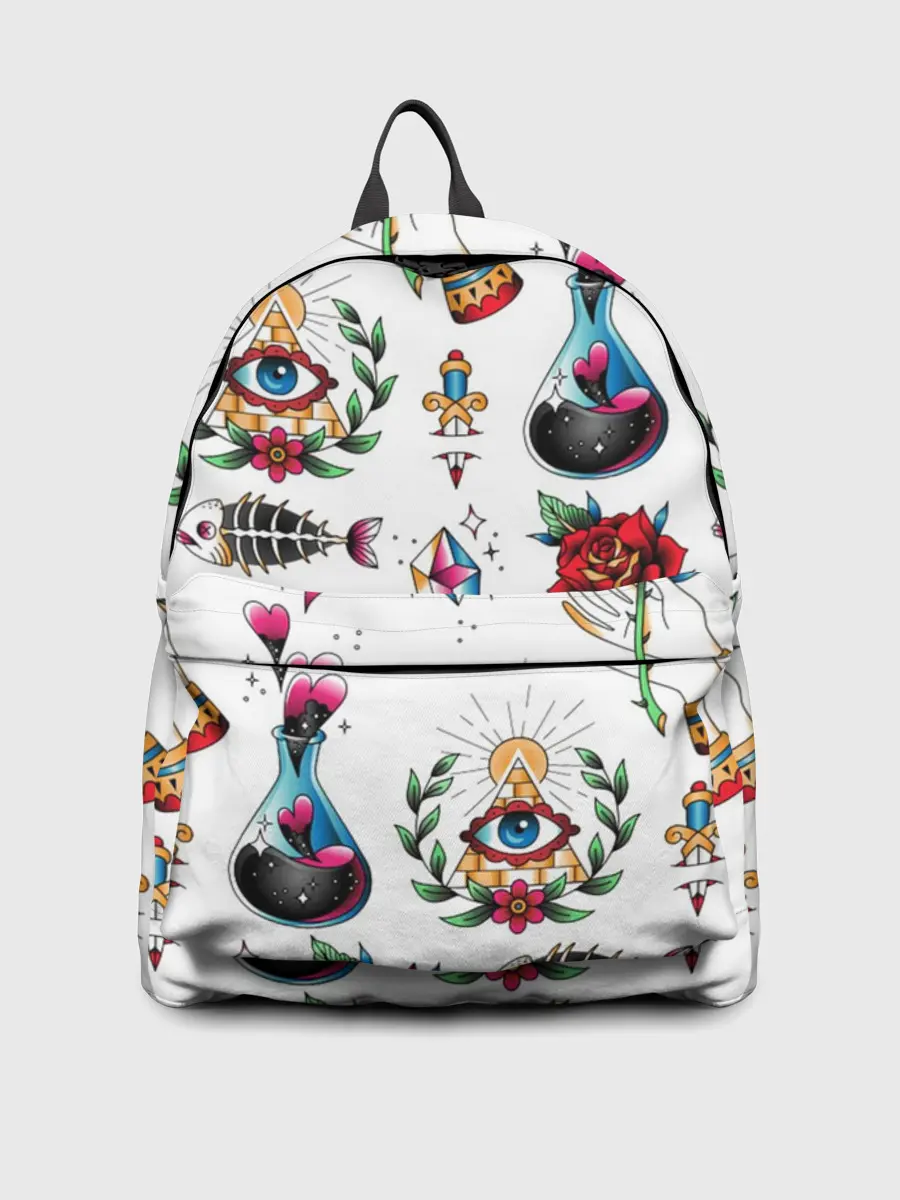 Рюкзак джинсовый / Old school tattoo