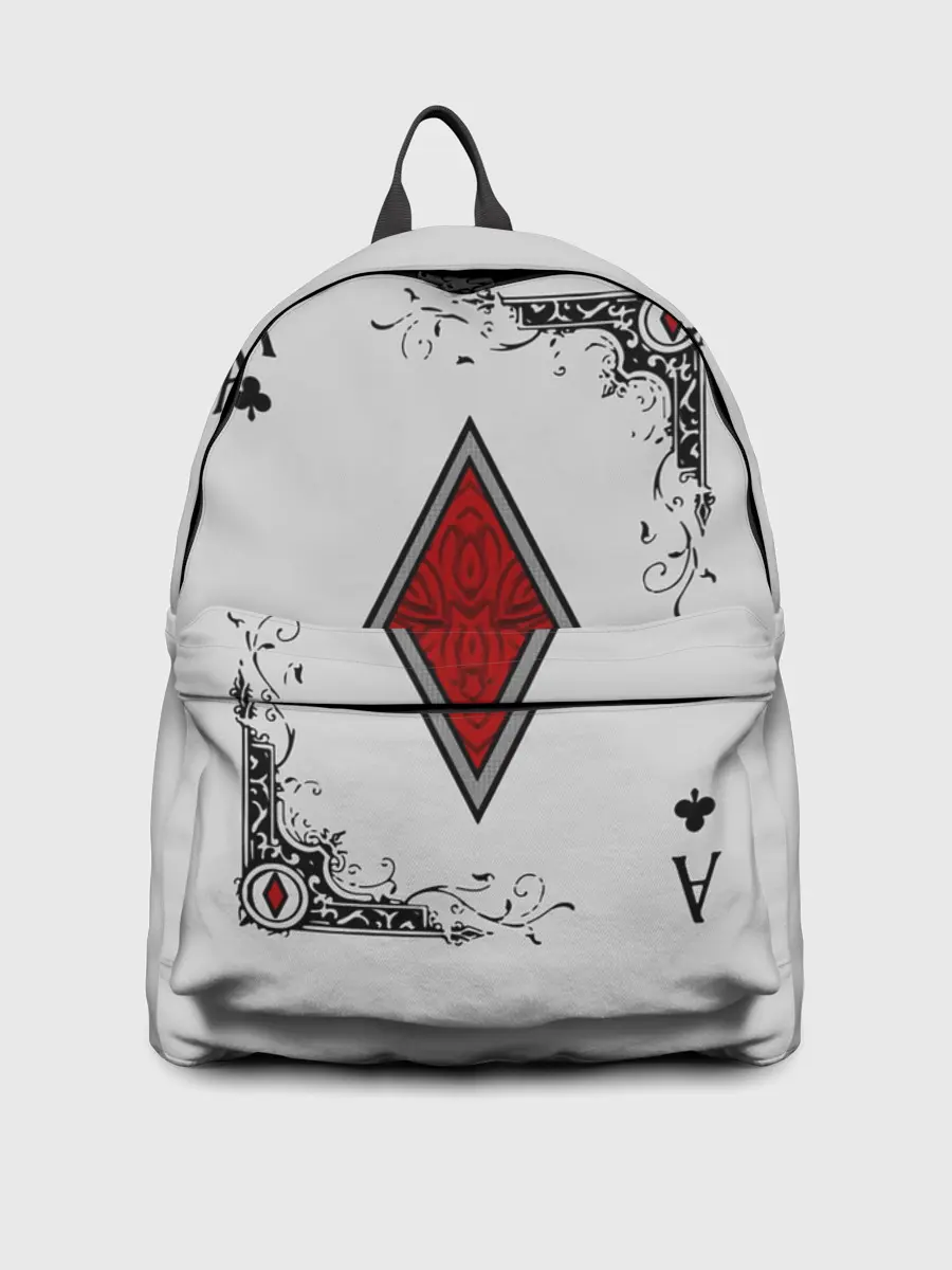 Рюкзак джинсовый / Туз Бубен