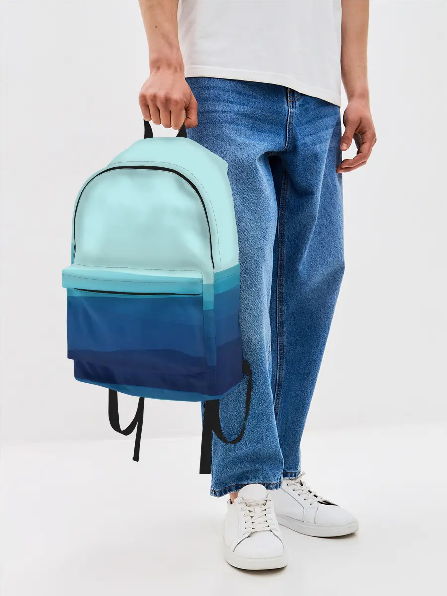 Рюкзак джинсовый / Море