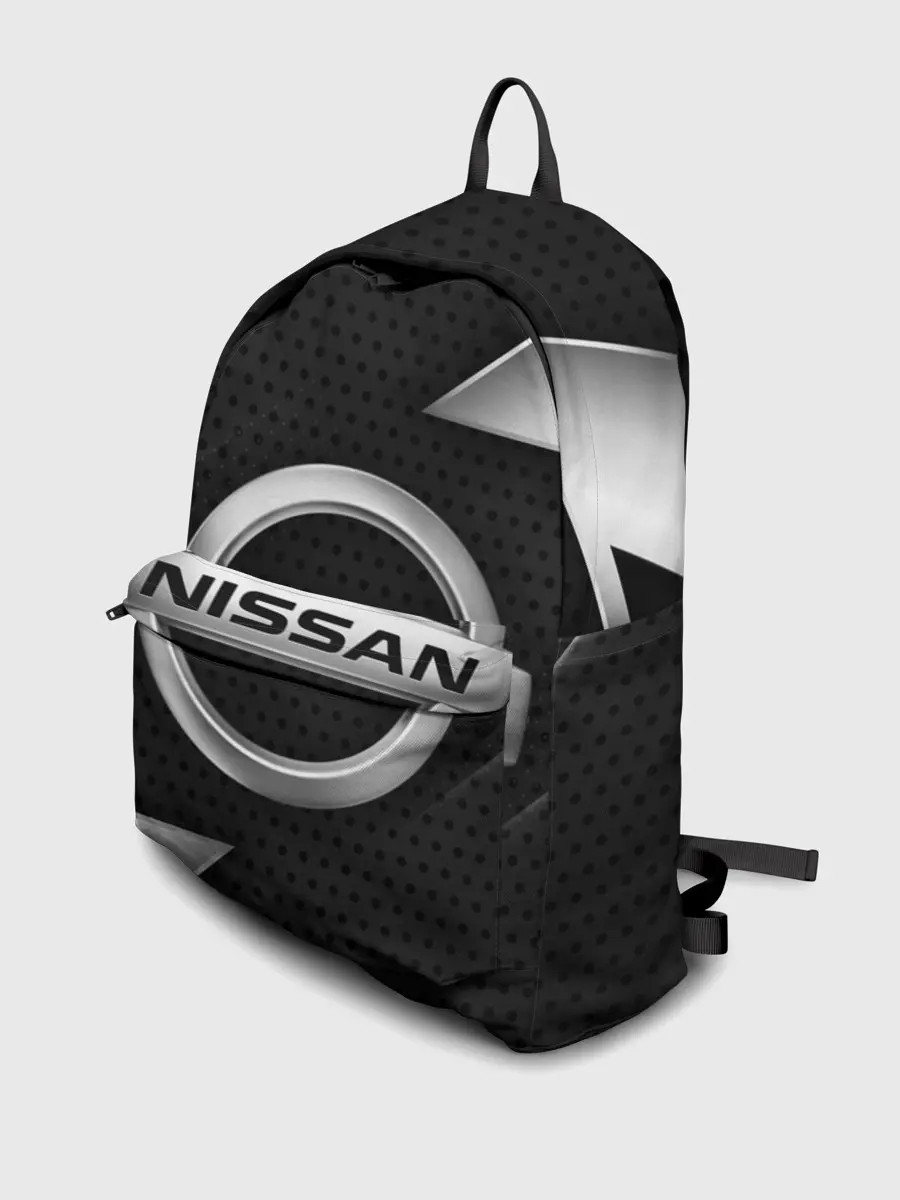 Рюкзак джинсовый / NISSAN / НИССАН / МЕТАЛЛ