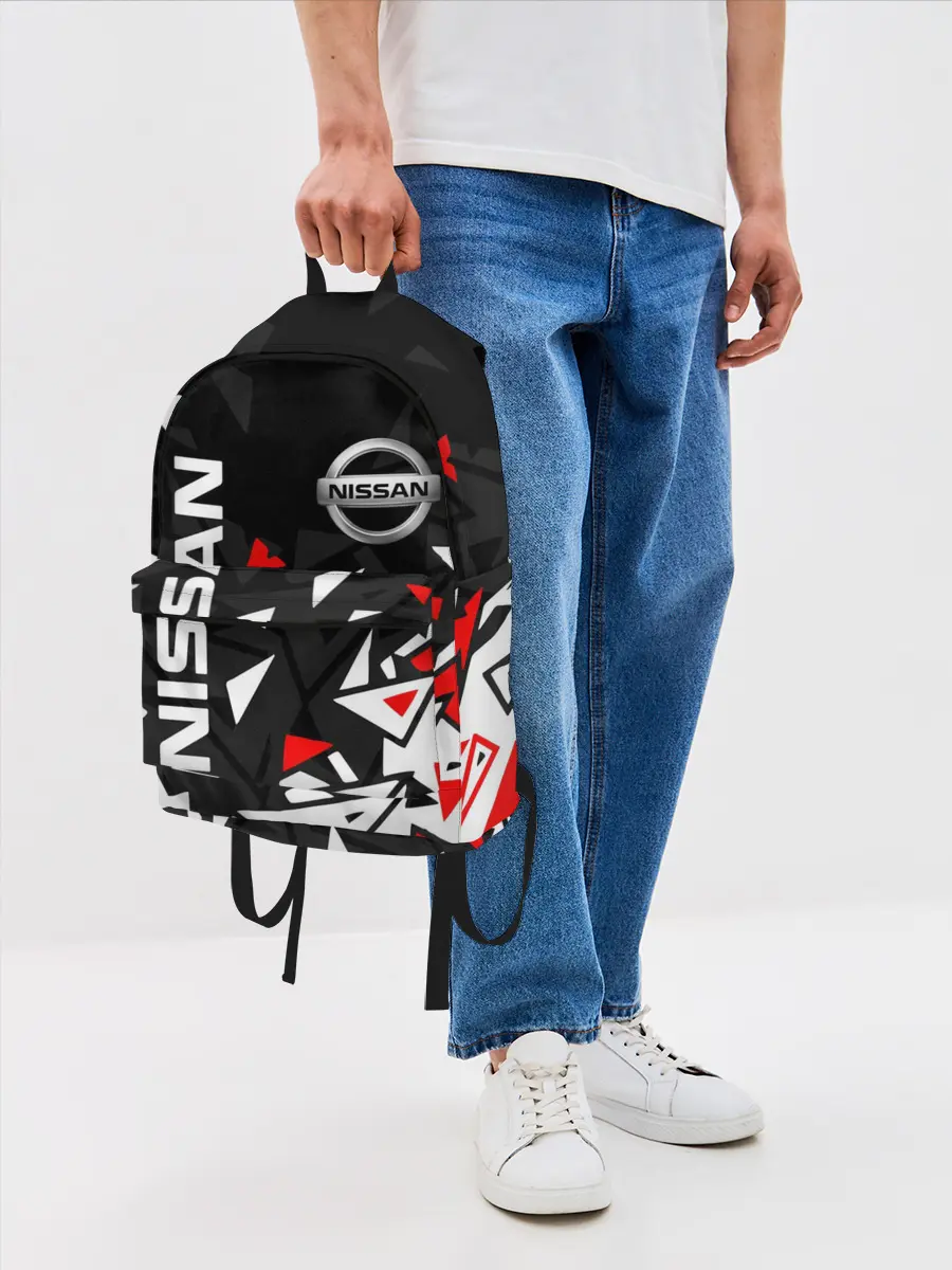 Рюкзак джинсовый / NISSAN / НИССАН / ОСКОЛКИ