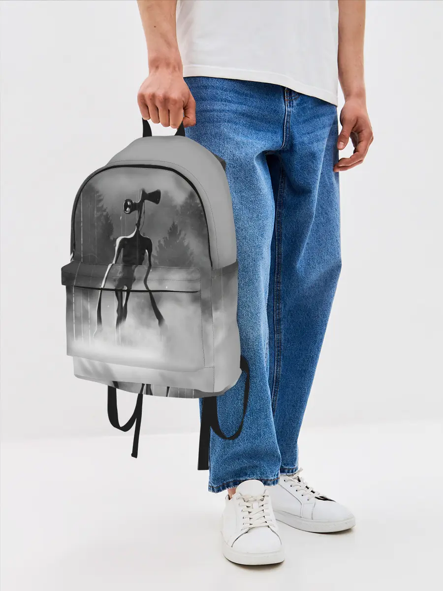 Рюкзак джинсовый / Сиреноголовый в Лесу