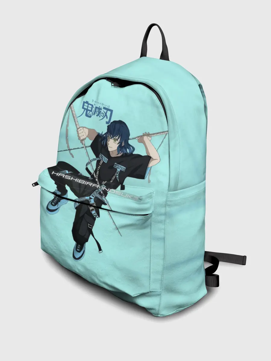 Рюкзак джинсовый / Hashibira Inosuke Kimetsu no Yaiba