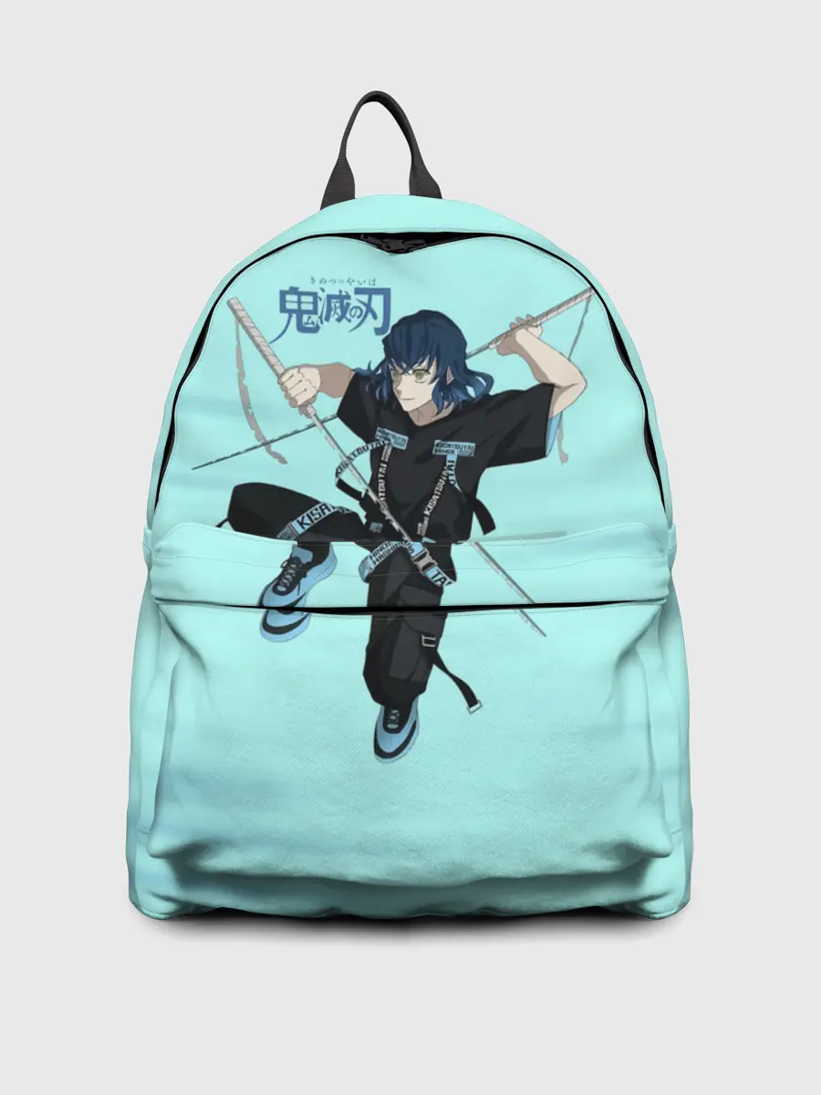 Рюкзак джинсовый / Hashibira Inosuke Kimetsu no Yaiba