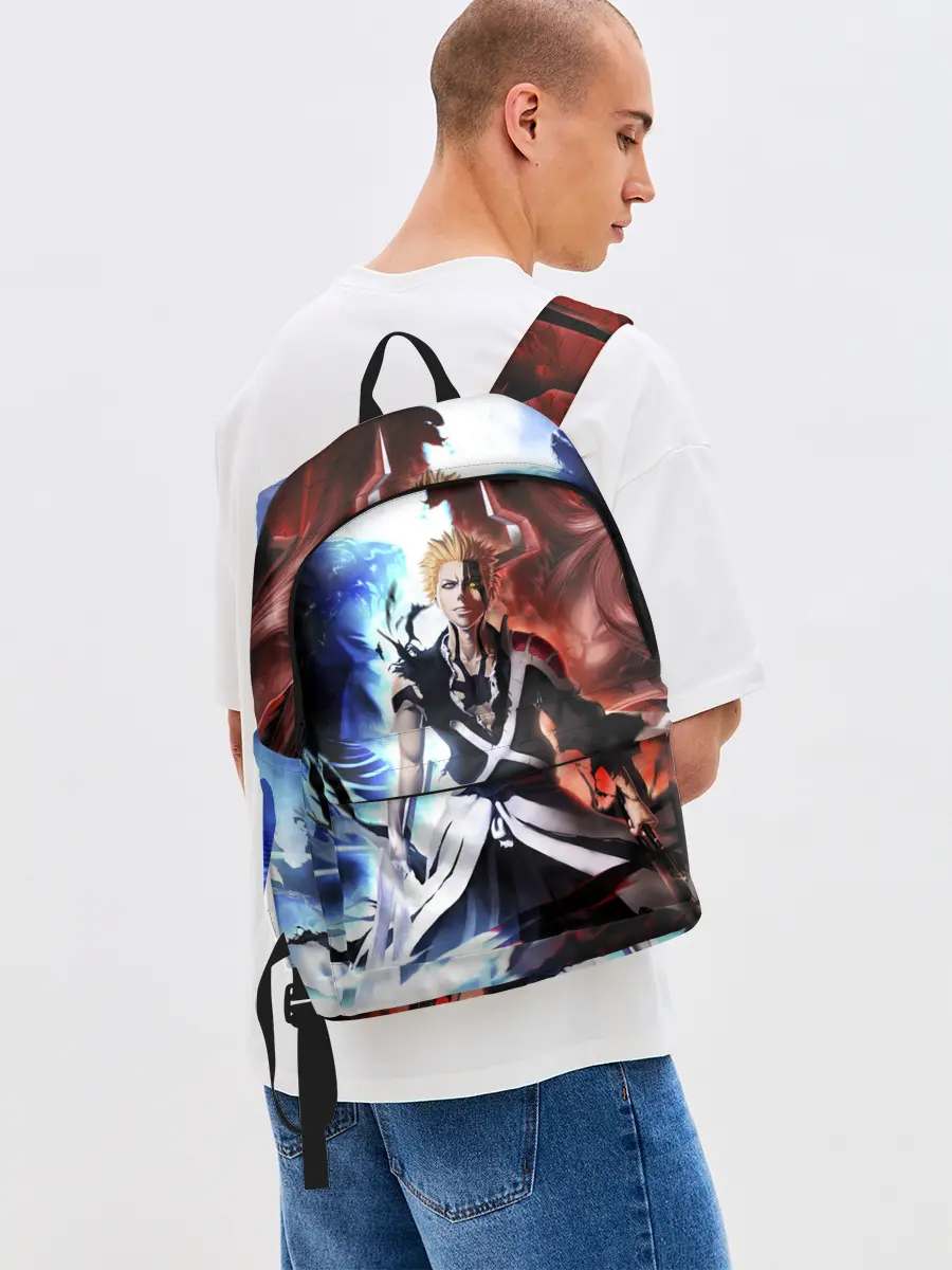 Рюкзак джинсовый / Bleach Ichigo Kurosaki