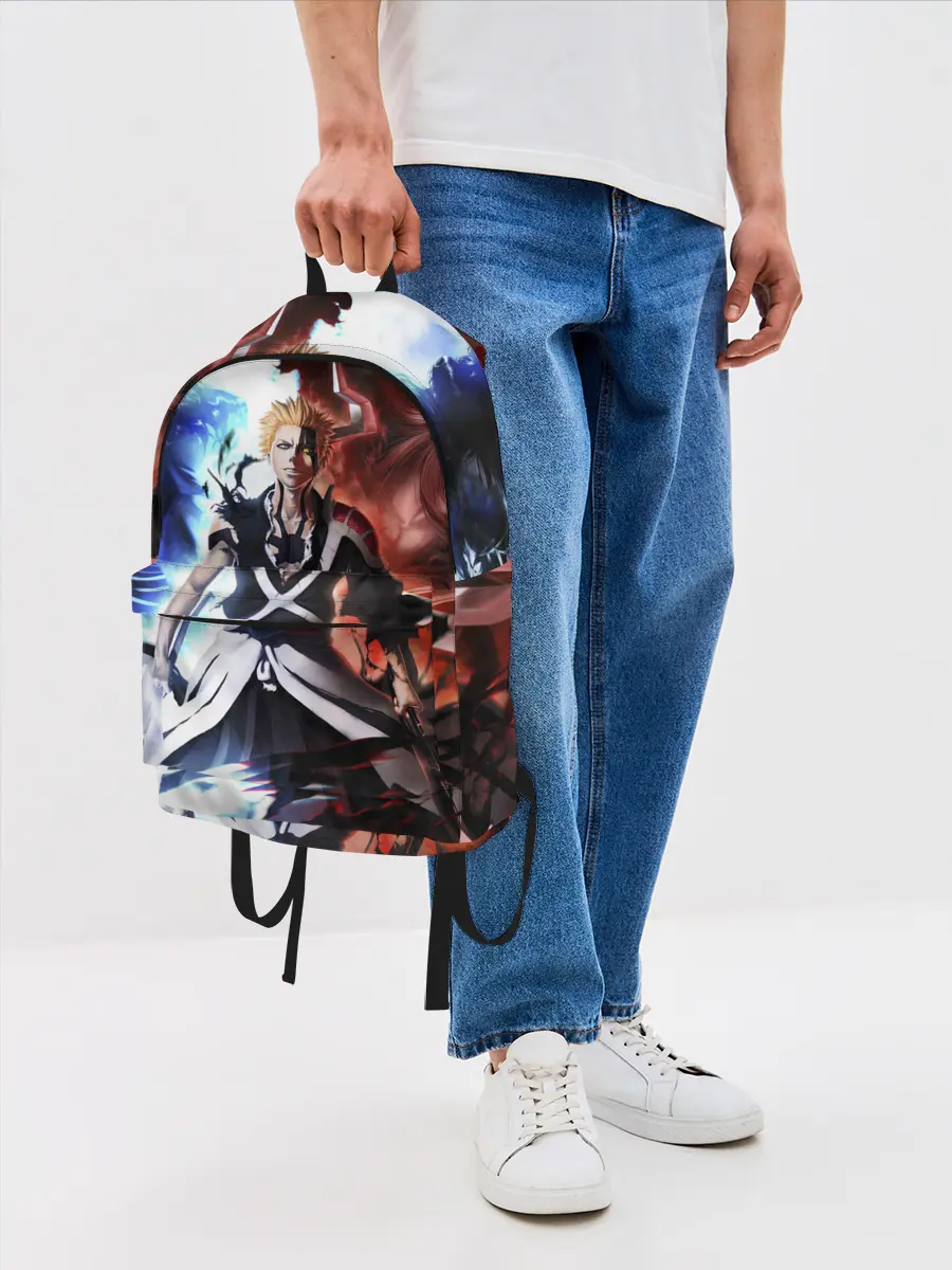 Рюкзак джинсовый / Bleach Ichigo Kurosaki