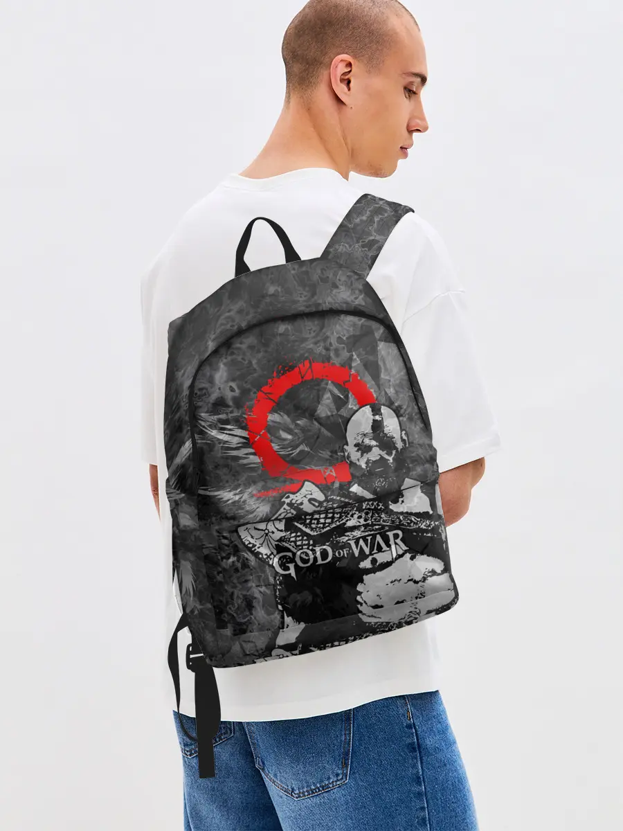 Рюкзак джинсовый / GOD OF WAR : KRATOS