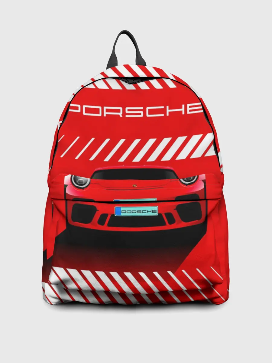 Рюкзак джинсовый / PORSCHE / ПОРШЕ / RED STYLE