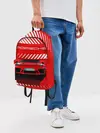 Рюкзак джинсовый / PORSCHE / ПОРШЕ / RED STYLE