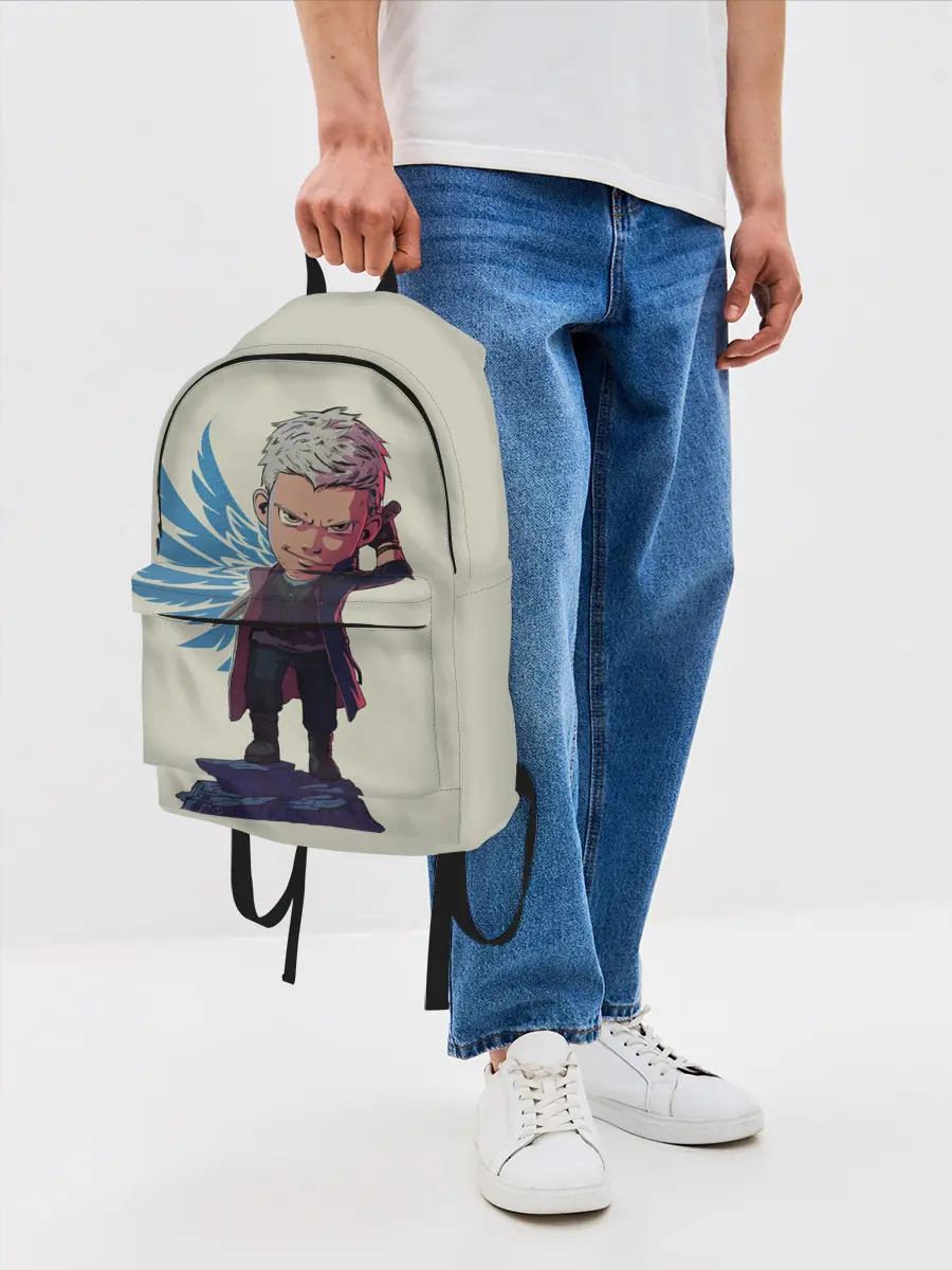 Рюкзак джинсовый / Nero Big head