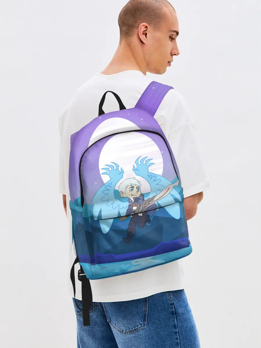 Рюкзак джинсовый / Nero anime