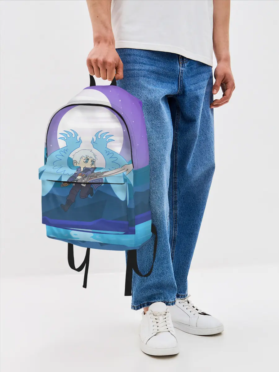 Рюкзак джинсовый / Nero anime