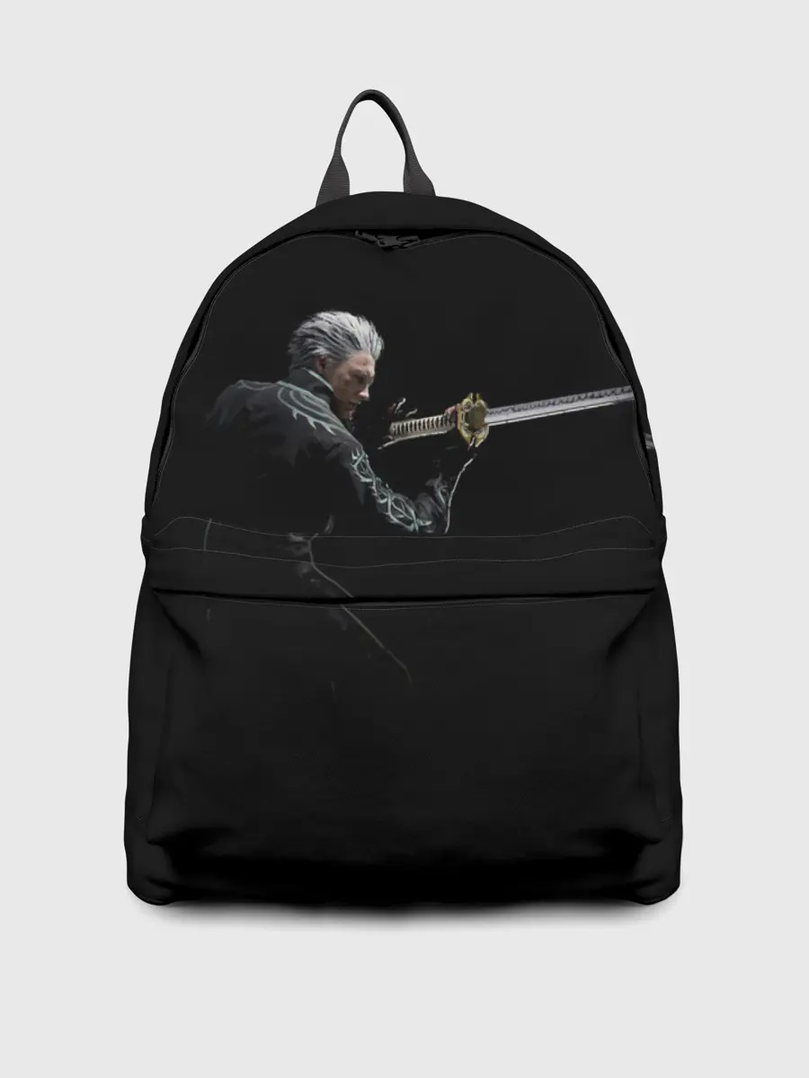 Рюкзак джинсовый / Вирджил с катаной