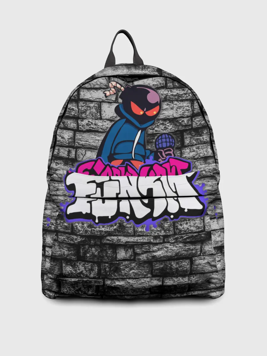 Рюкзак джинсовый / Friday Night Funkin Bomb man B