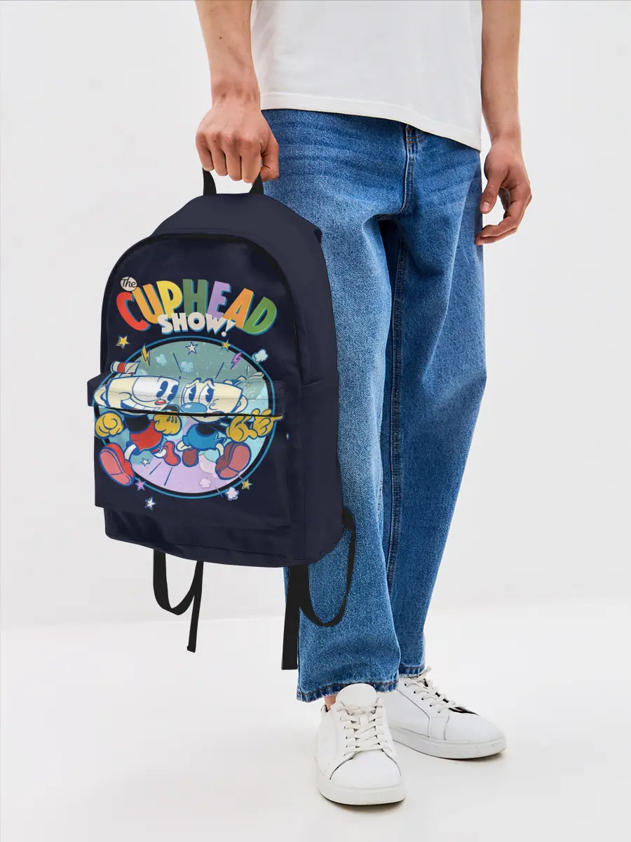 Рюкзак джинсовый / The Cuphead Show!