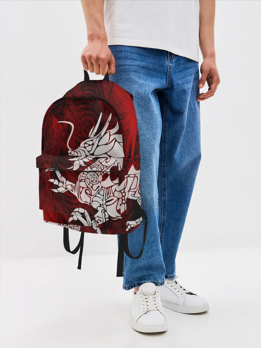 Рюкзак джинсовый / Chinese Dragon