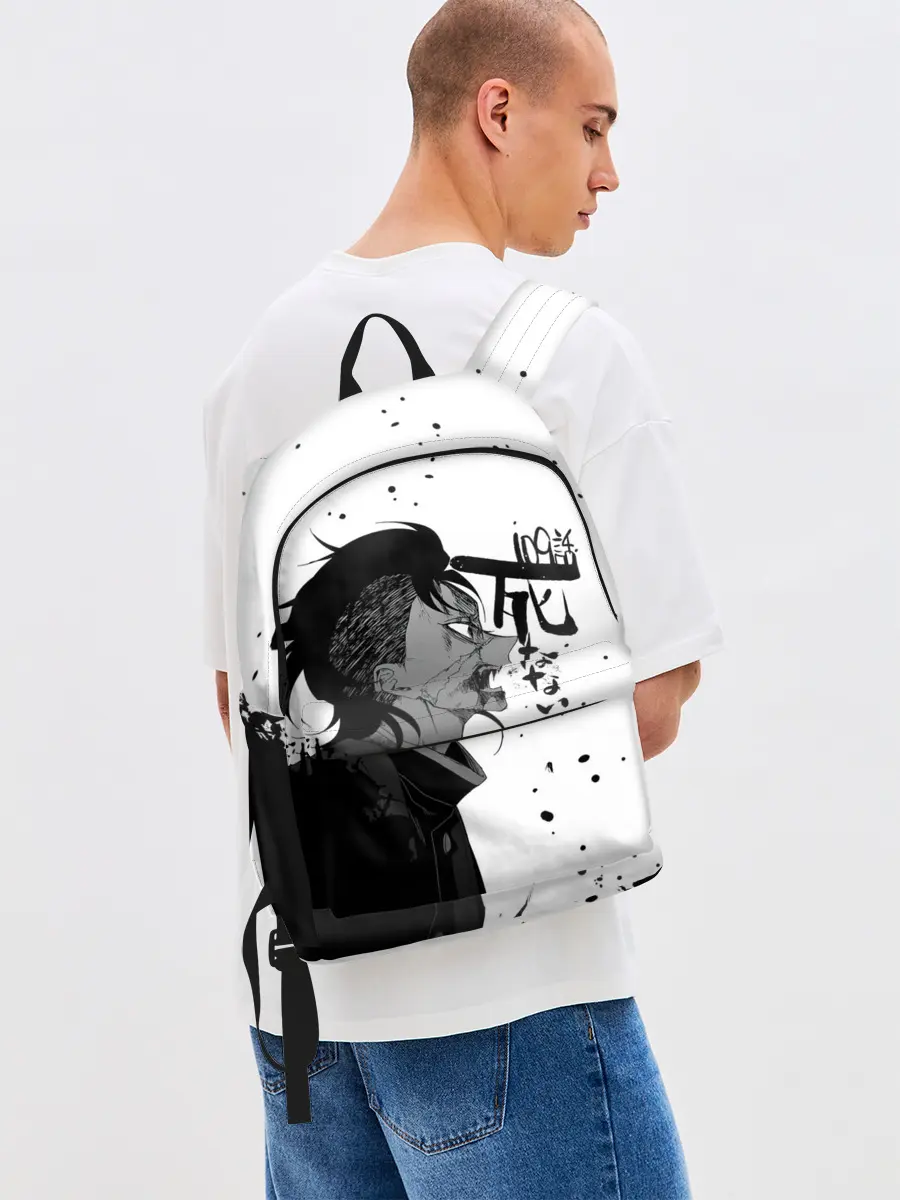 Рюкзак джинсовый / Генья Шинадзугава Kimetsu no Yaiba