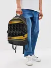 Рюкзак джинсовый / 3D luxury black gold Плиты 3Д