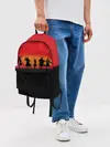 Рюкзак джинсовый / DMC x RDR