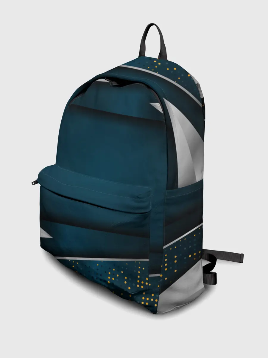 Рюкзак джинсовый / 3D luxury sport style Золото