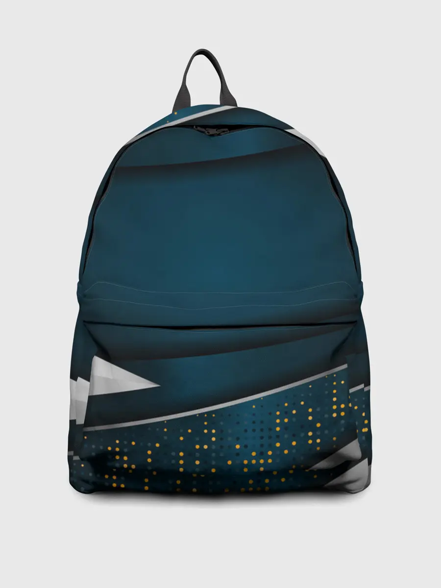 Рюкзак джинсовый / 3D luxury sport style Золото