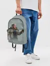 Рюкзак джинсовый / КиберГеральт