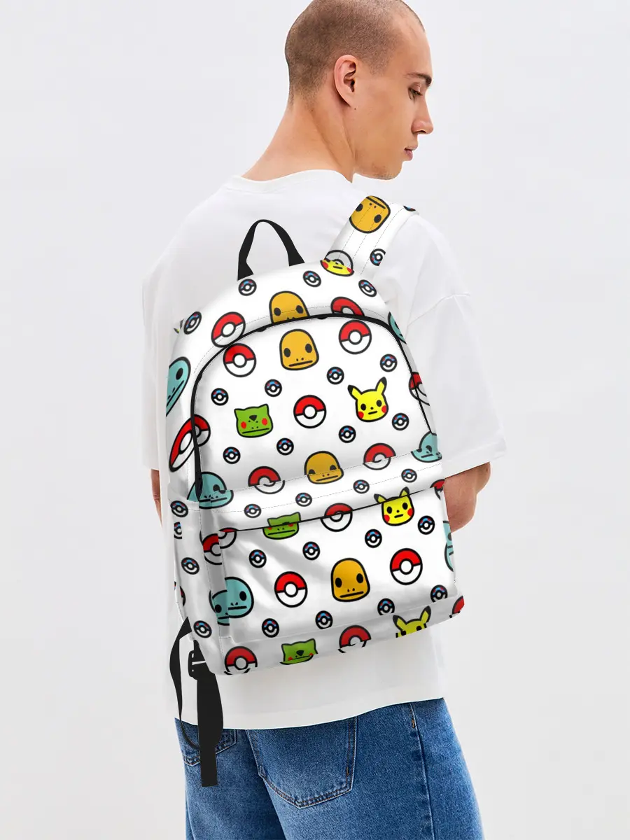 Рюкзак джинсовый / POKEMON / ПОКЕМОНЫ