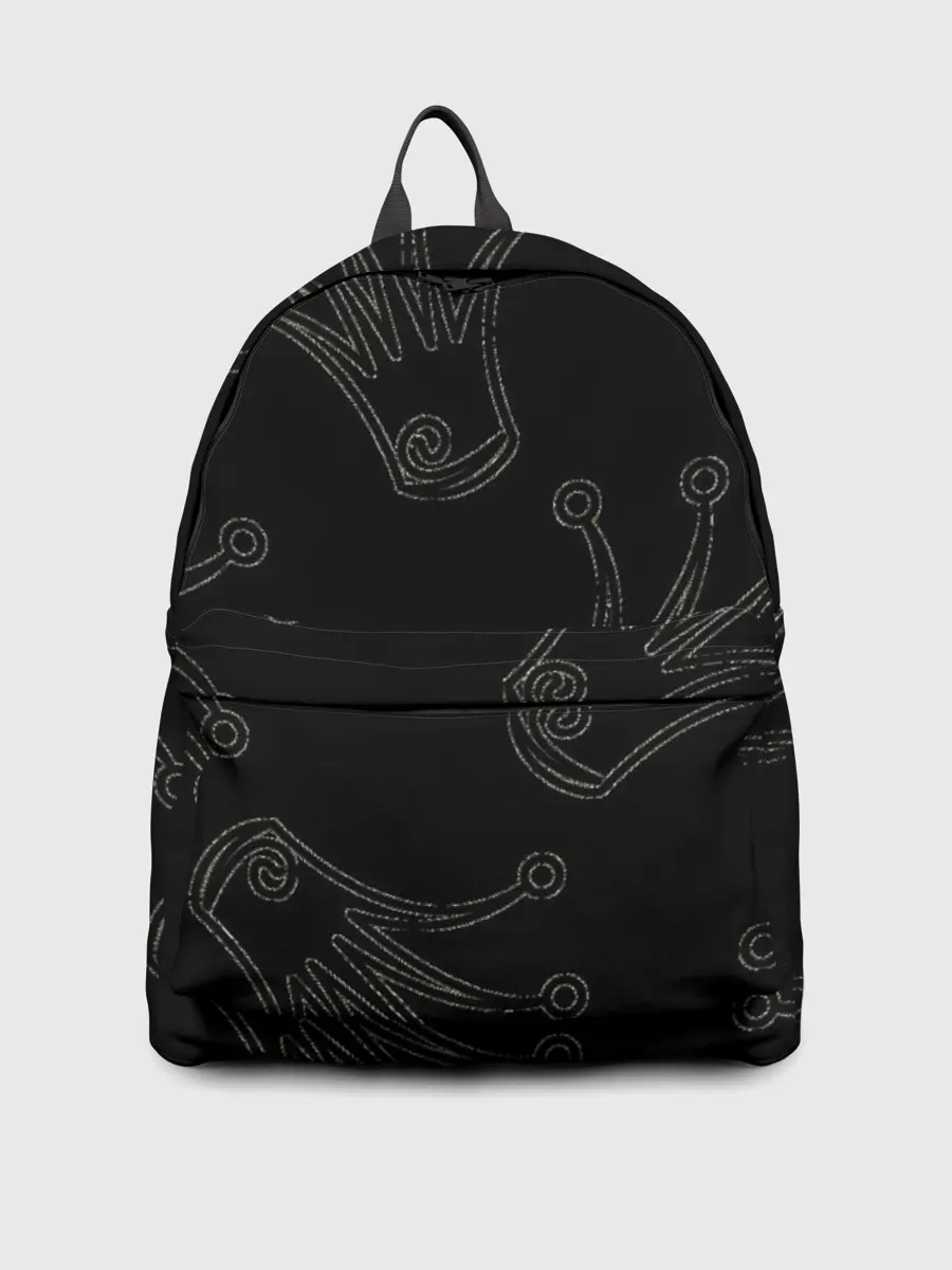 Рюкзак джинсовый / короны