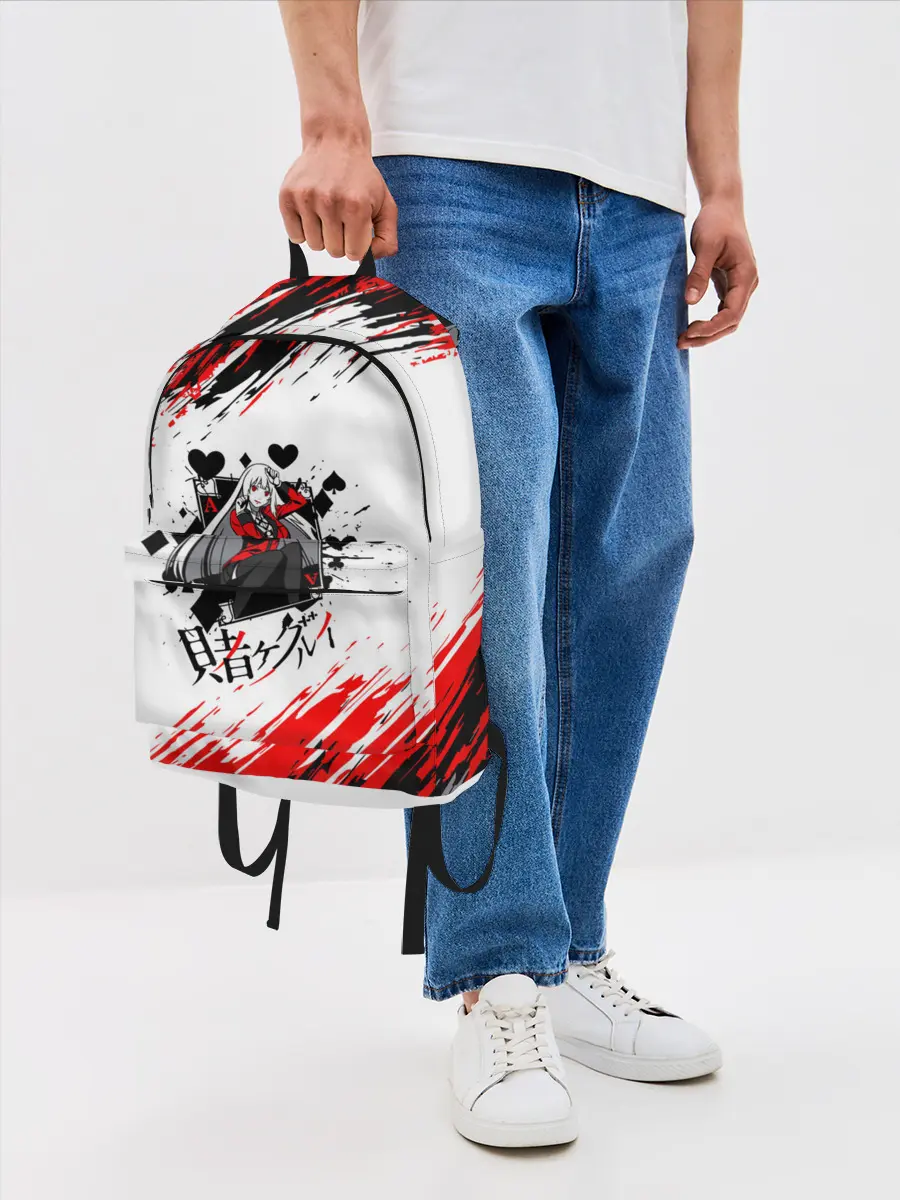 Рюкзак джинсовый / Kakegurui | Ририка Момобами