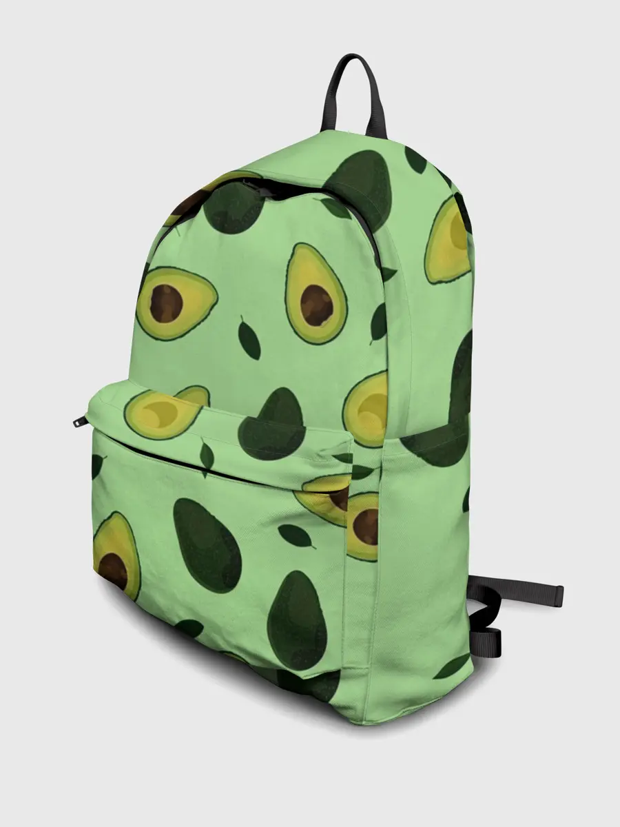 Рюкзак джинсовый / Авокадо