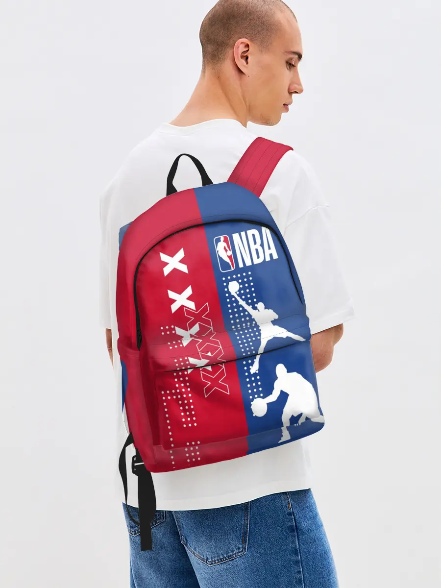 Рюкзак джинсовый / NBA