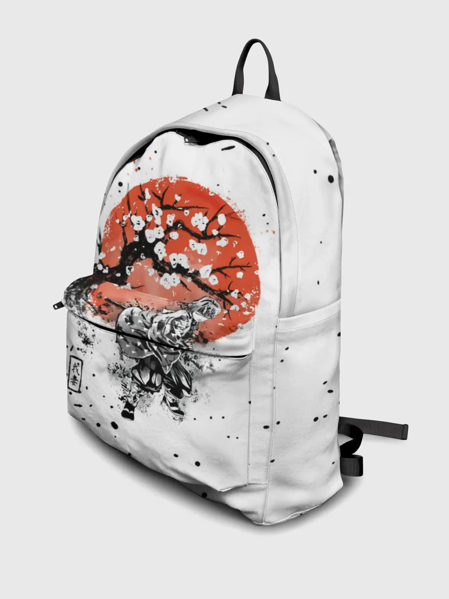 Рюкзак джинсовый / Зеницу Агацума Kimetsu no Yaiba