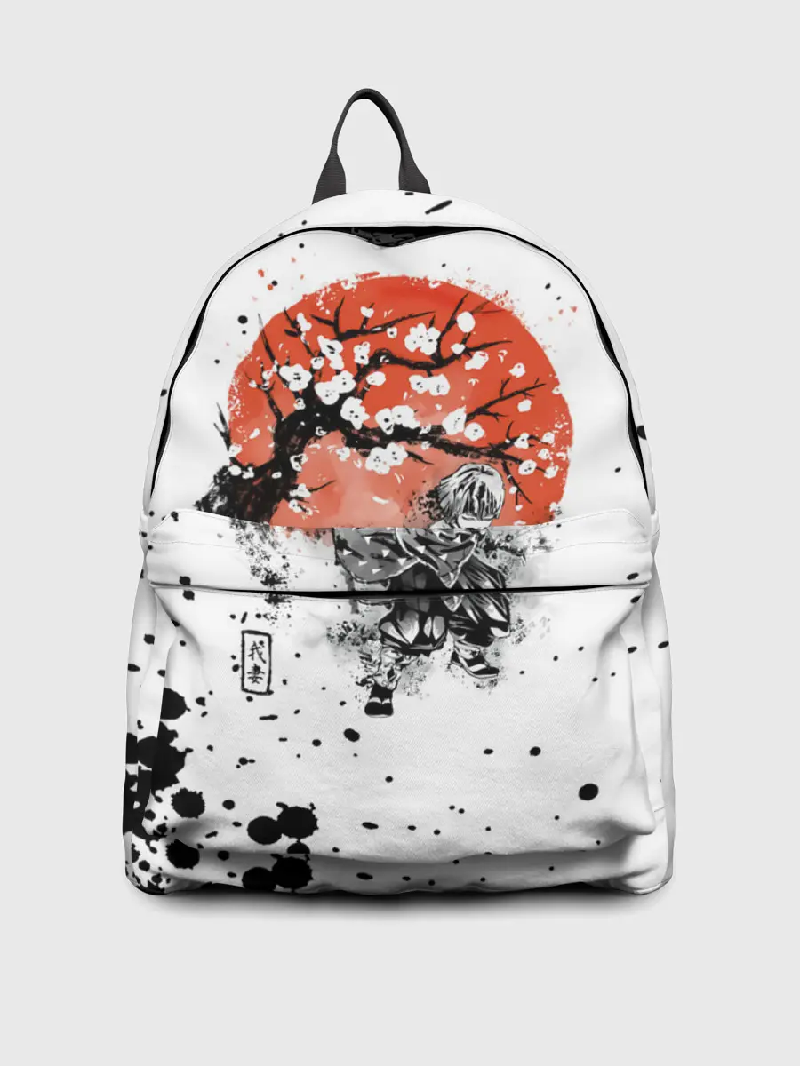 Рюкзак джинсовый / Зеницу Агацума Kimetsu no Yaiba