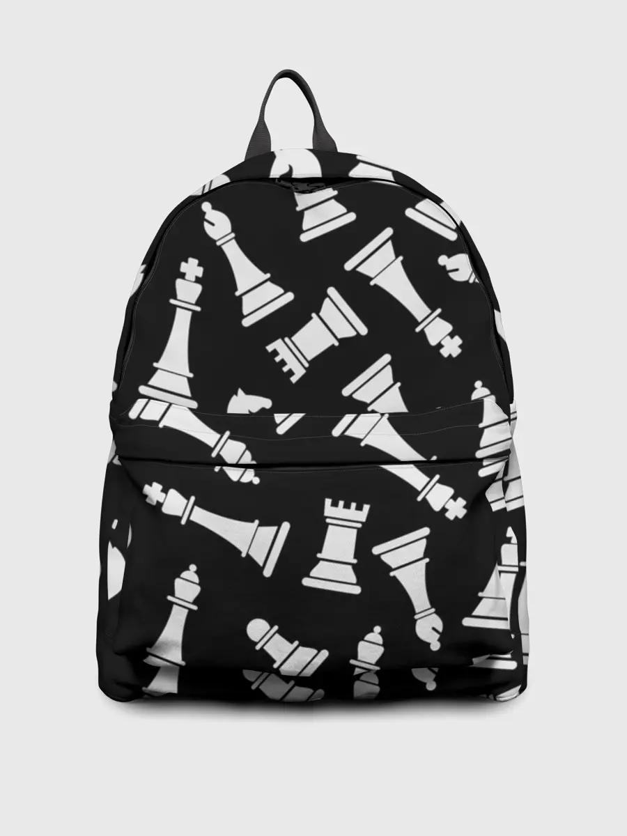 Рюкзак джинсовый / Фигуры, Шахматы
