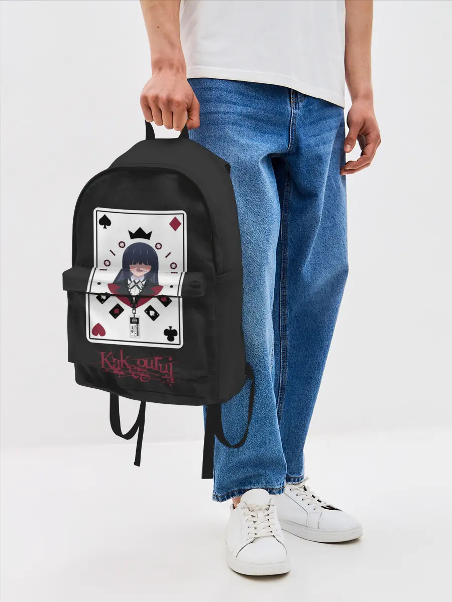 Рюкзак джинсовый / Kakegurui. Poker Face
