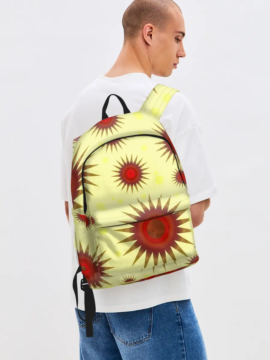 Рюкзак джинсовый / солнце | Sun