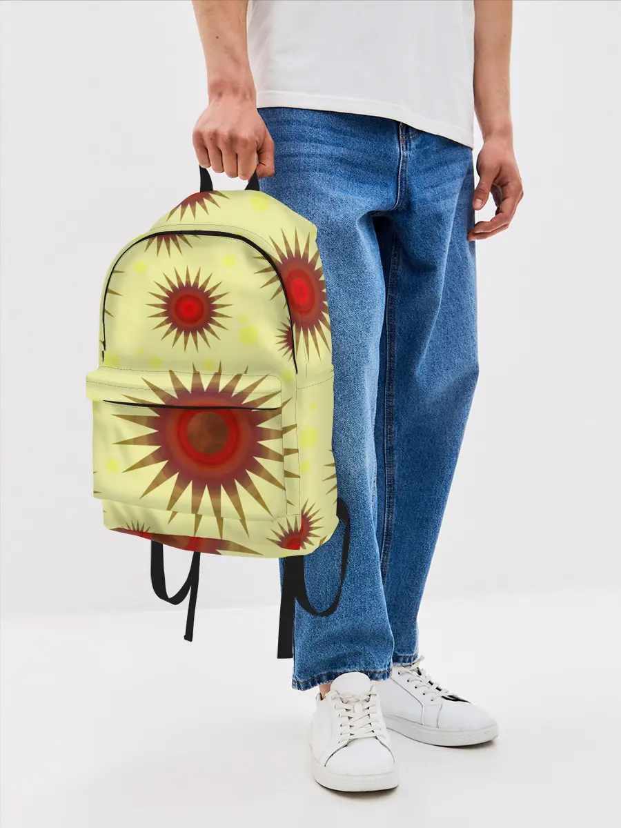 Рюкзак джинсовый / солнце | Sun