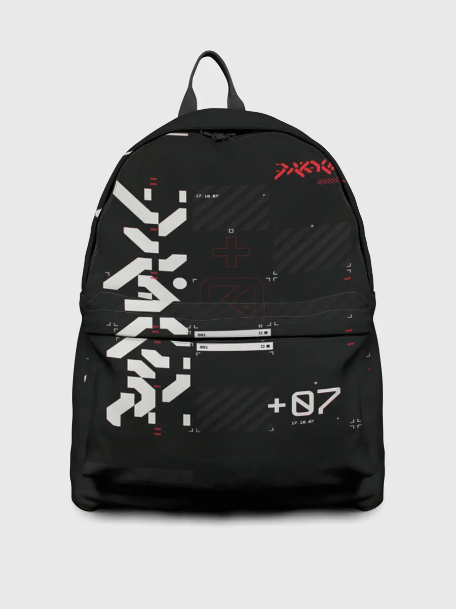 Рюкзак джинсовый / CuberPunk 2077