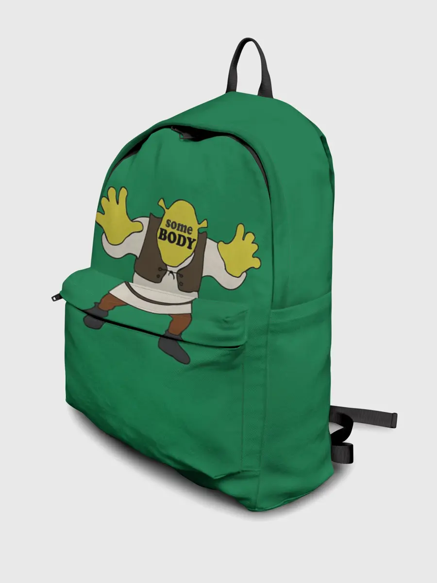 Рюкзак джинсовый / Shrek. Somebody