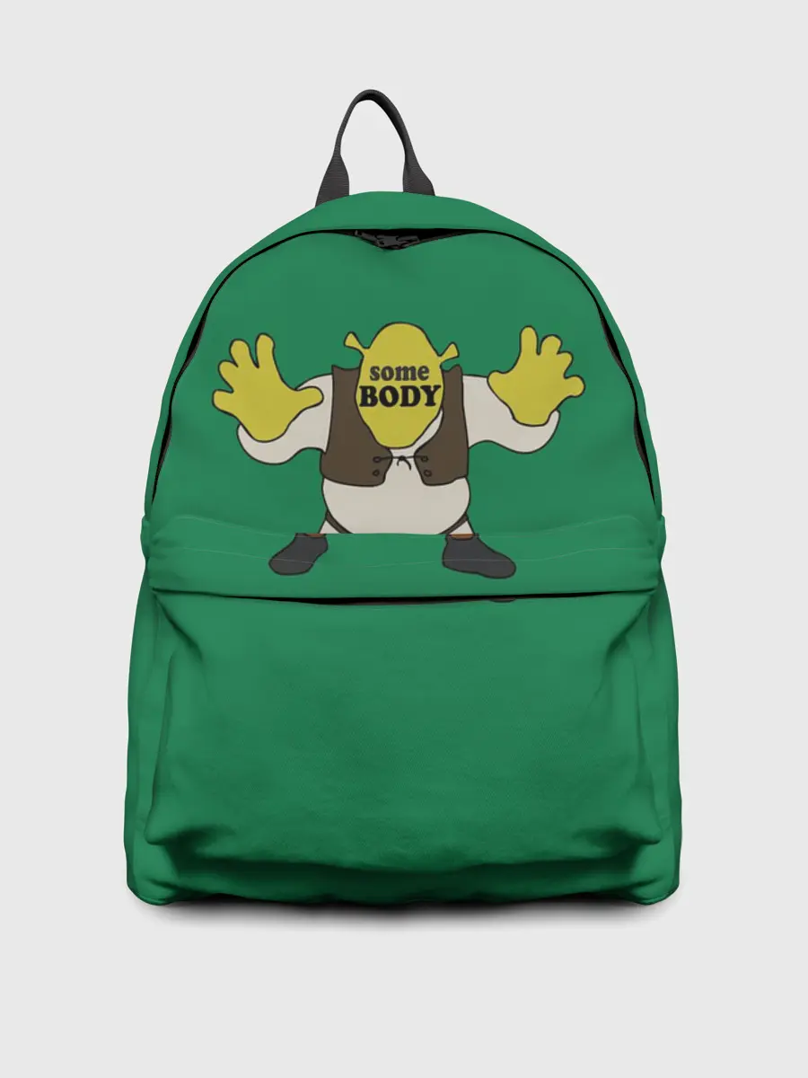 Рюкзак джинсовый / Shrek. Somebody