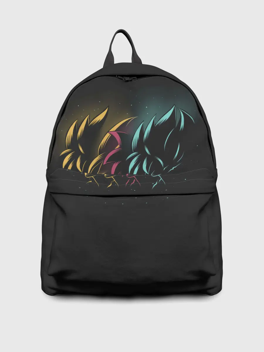 Рюкзак джинсовый / Dragon ball Hero