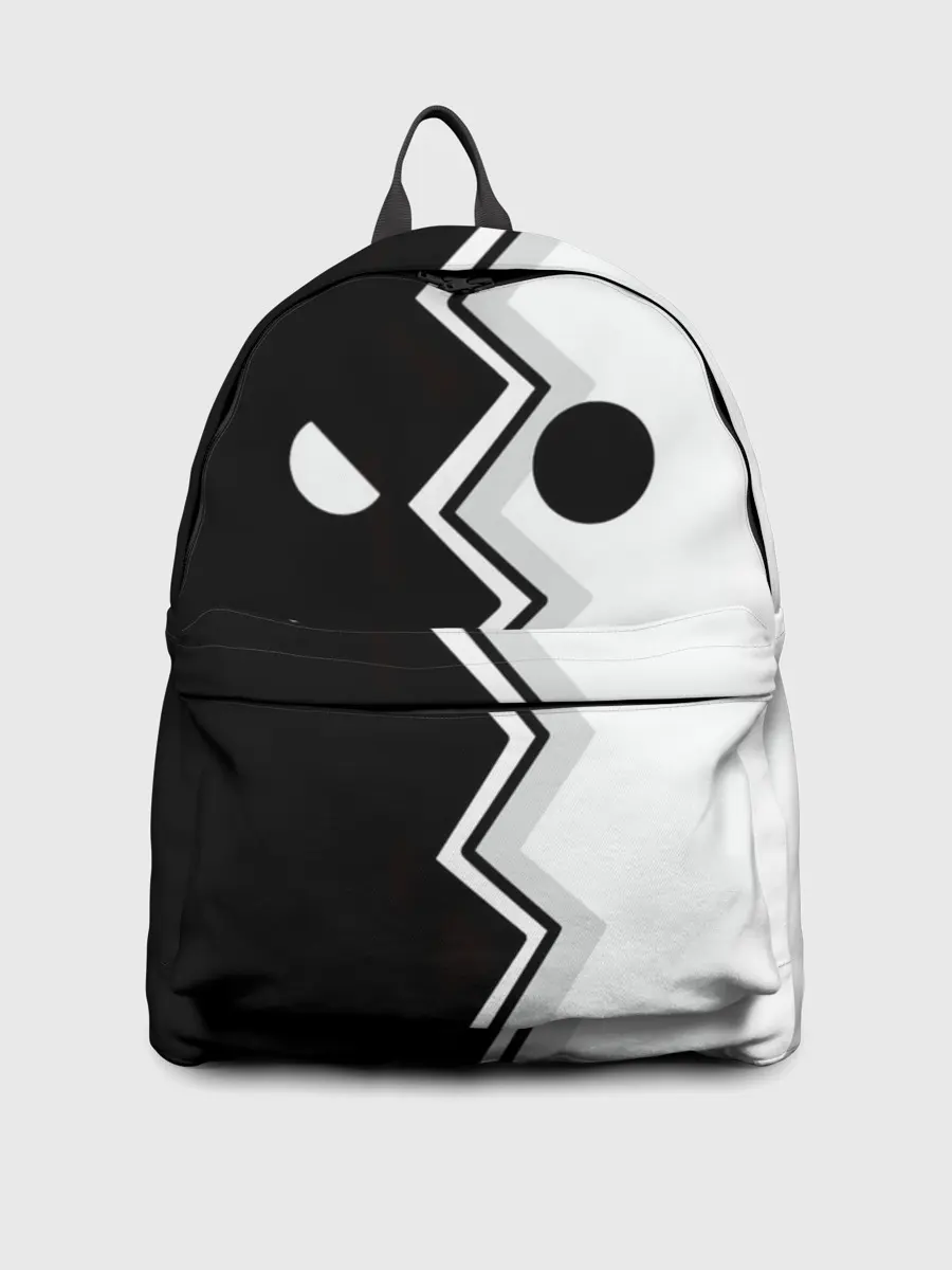 Рюкзак джинсовый / Geometry Dash