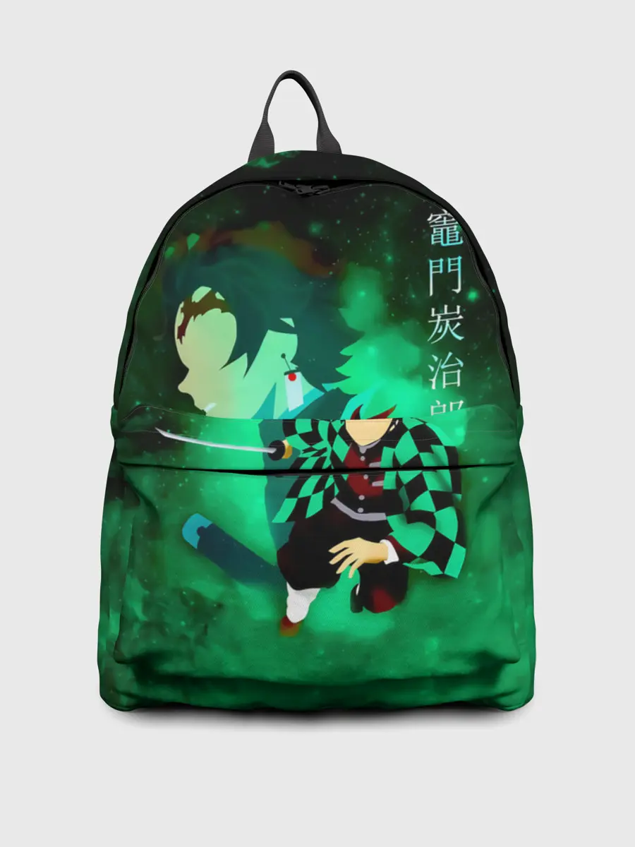 Рюкзак джинсовый / Танджиро Камадо Kimetsu no Yaiba