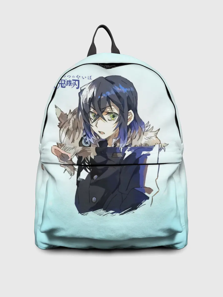 Рюкзак джинсовый / Иноске Хашибира Kimetsu no Yaiba