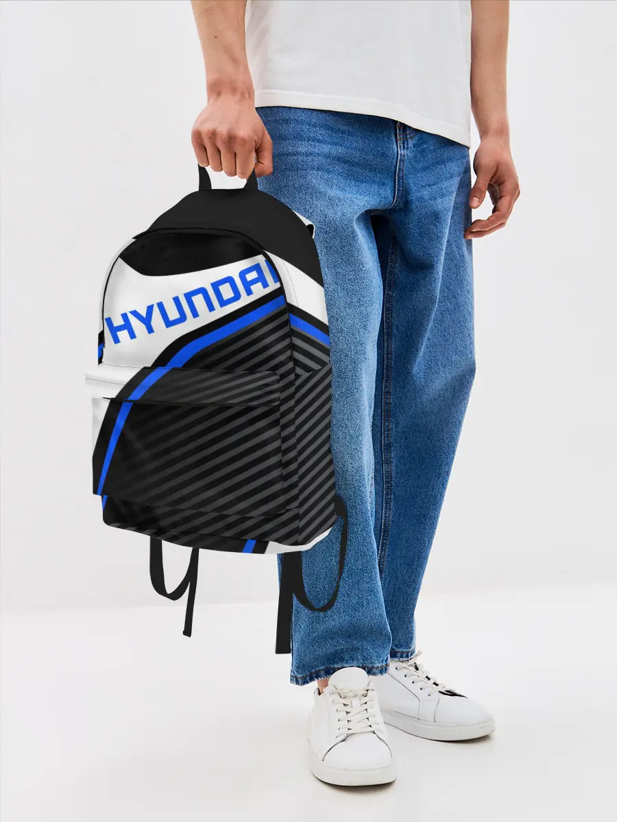 Рюкзак джинсовый / HYUNDAI / ХЕНДАЙ / SPORT