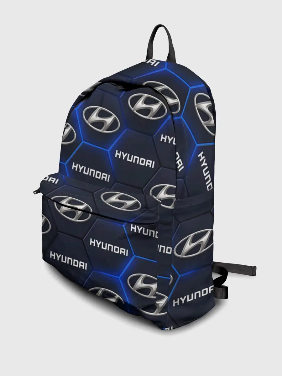 Рюкзак джинсовый / HYUNDAI / ХЕНДАЙ / 3D ПЛИТЫ