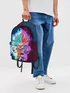 Рюкзак джинсовый / Vegeta power